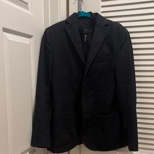 Massimo Dutti Elegant Black Blazer